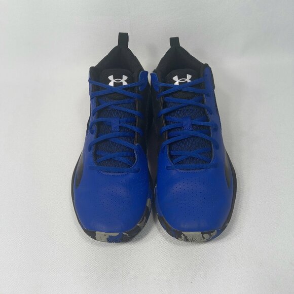 UNDER ARMOUR Lockdown 5 Basketball Shoes Blue Black Men size 10/Women size 11.5 - Picture 5 of 15